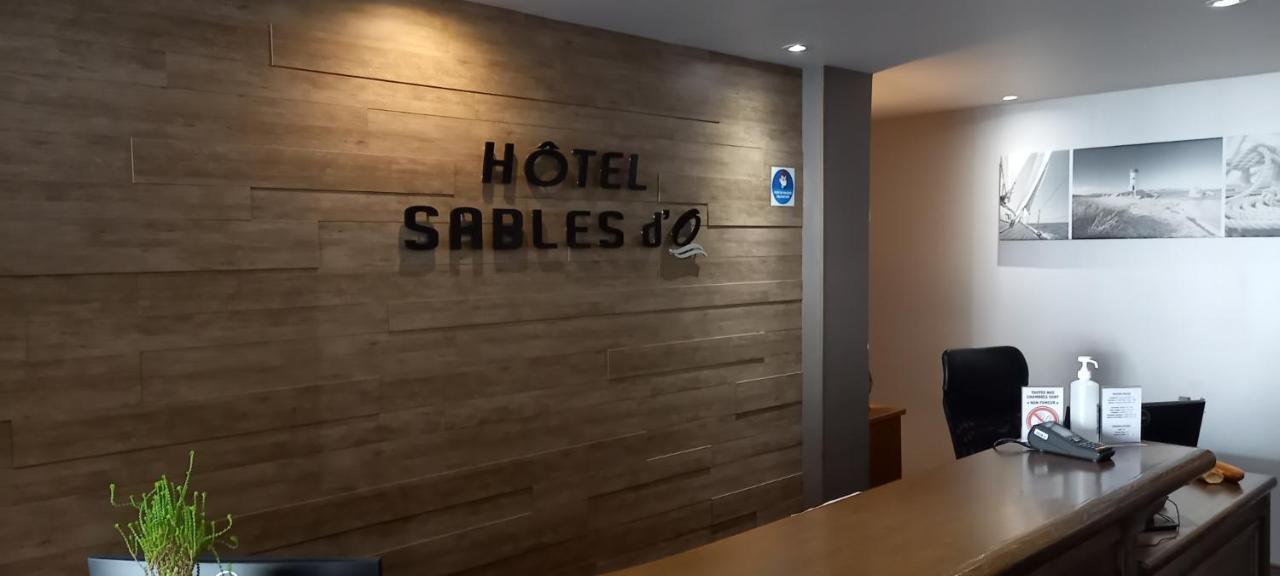 Hotel Sables D'O Et Son Restaurant Le 16 Bis Les Sables-dʼOlonne Kültér fotó
