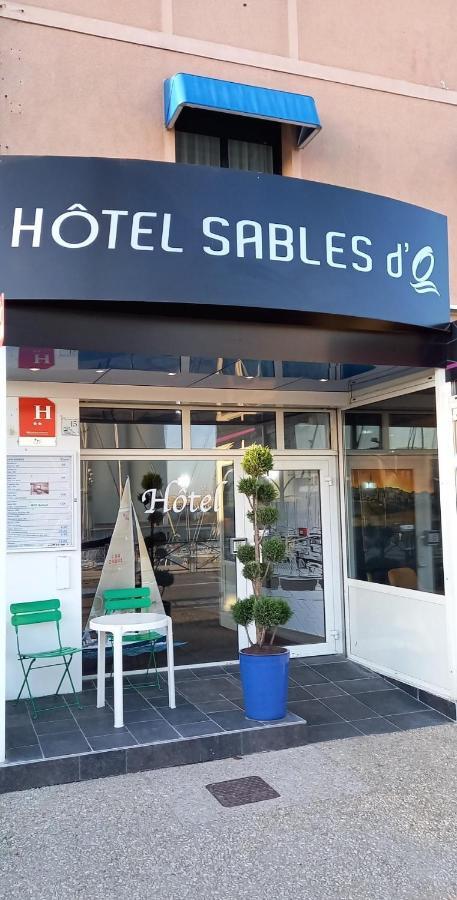 Hotel Sables D'O Et Son Restaurant Le 16 Bis Les Sables-dʼOlonne Kültér fotó