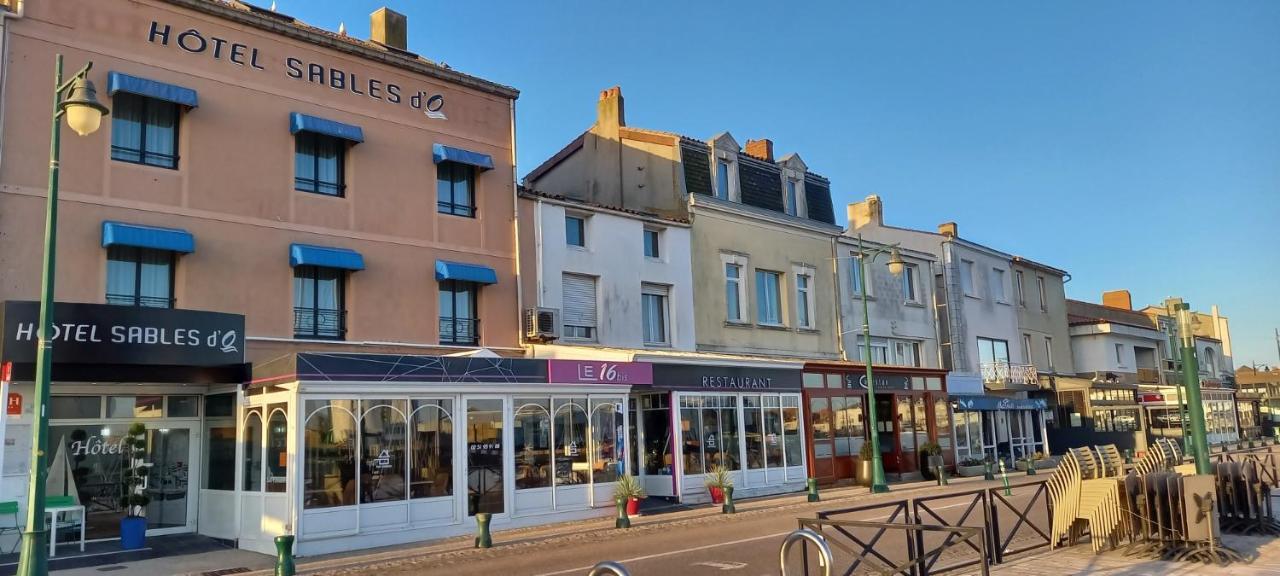 Hotel Sables D'O Et Son Restaurant Le 16 Bis Les Sables-dʼOlonne Kültér fotó